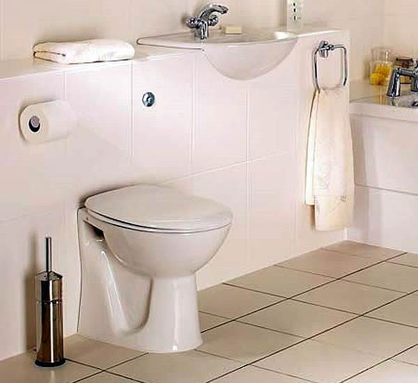 VitrA Layton BackToWall WC Pan With Toilet Seat