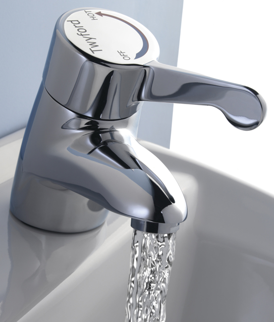 Twyford Sola Thermostatic Monobloc Basin Mixer Tap SF1054CP