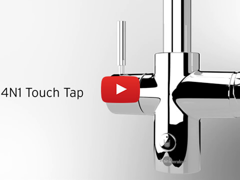 Introducing the InSinkErator 4N1 Touch Steaming Hot Water Tap