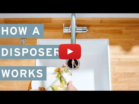 How an InSinkErator Food Waste Disposer Works