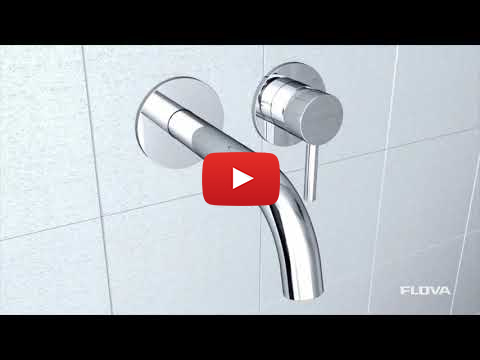Single Lever Concealed Basin Mixer Tap Installation