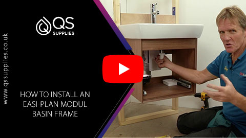 How to install an Abacus Easi-Plan Modul Basin Frame