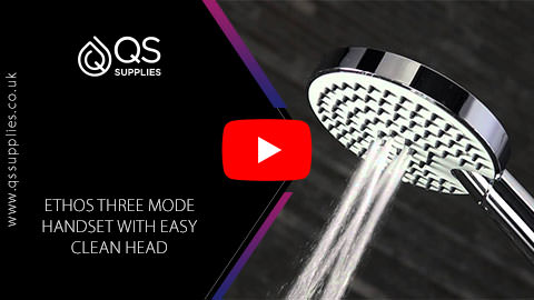 Ethos Three Mode Handset With Easy Clean Head
