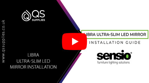 Libra: Ultra-Slim LED Mirror Installation