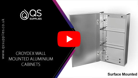 Croydex Wall Mounted Aluminium Cabinets - Installation Guide