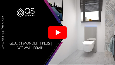 Geberit Monolith Plus WC Wall Drain - Installation