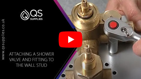 Attaching A Shower Valve And Fitting To The Wall Stud