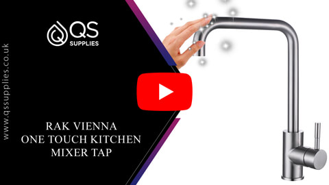 RAK Vienna Chrome One Touch Kitchen Sink Mixer Tap