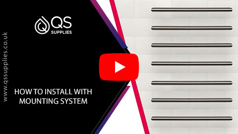 How to install ThermoSphere 12V DE Towel Bars with a mounting system