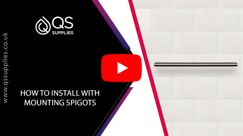 How to install ThermoSphere 12V DE Towel Bars with mounting spigots